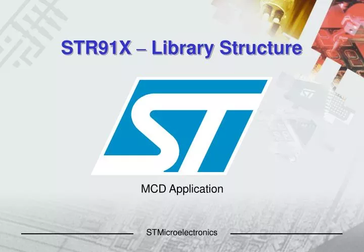 str91x library structure