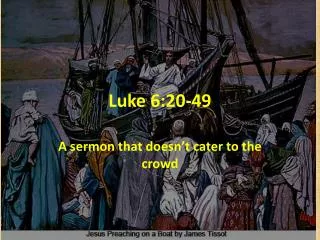Luke 6:20-49