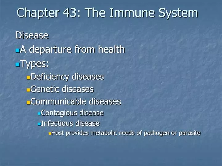 chapter 43 the immune system