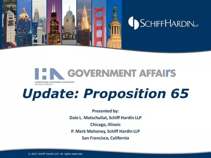 update proposition 65