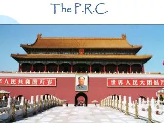 The P.R.C.