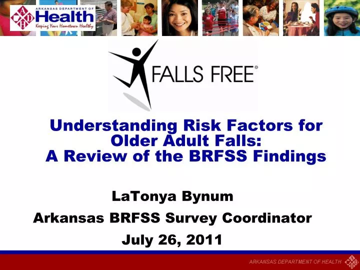 understanding risk factors for older adult falls a review of the brfss findings