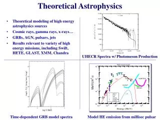 Theoretical Astrophysics