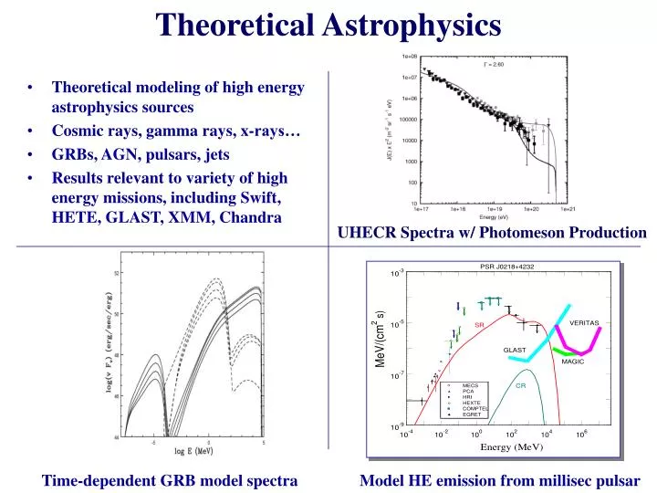 theoretical astrophysics