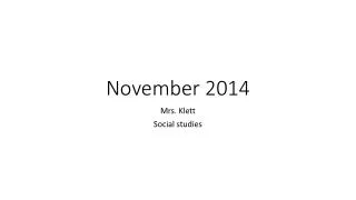 november 2014
