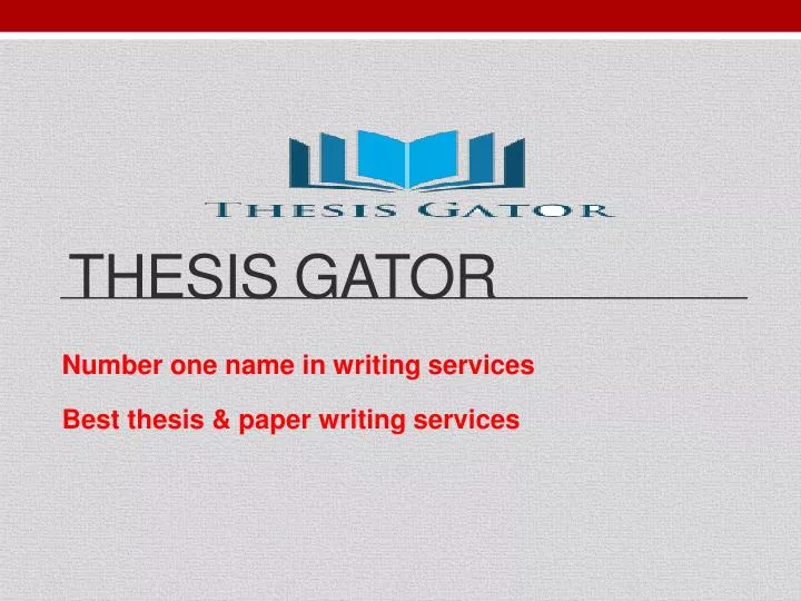 thesis gator