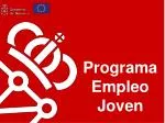 Programa Empleo Joven - slide 1