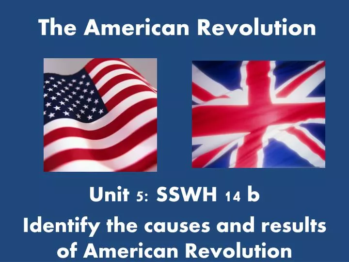 the american revolution