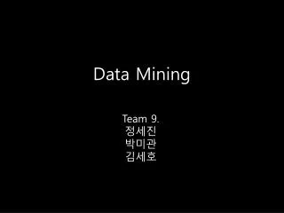 data mining