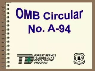 OMB Circular No. A-94