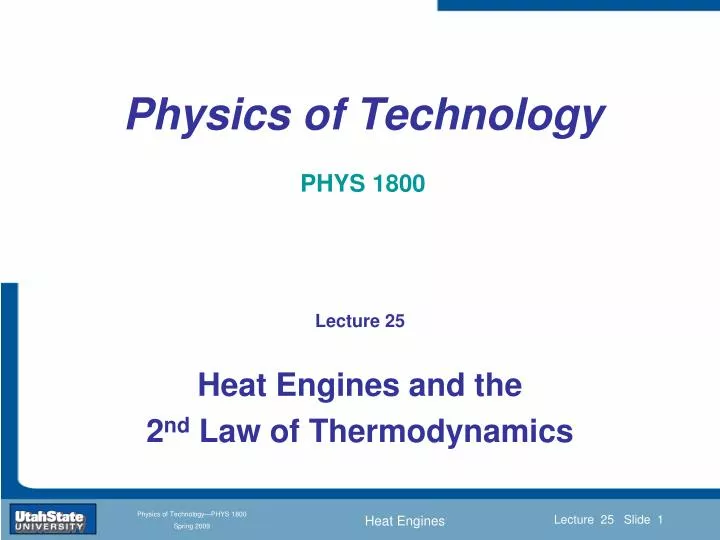 physics of technology phys 1800