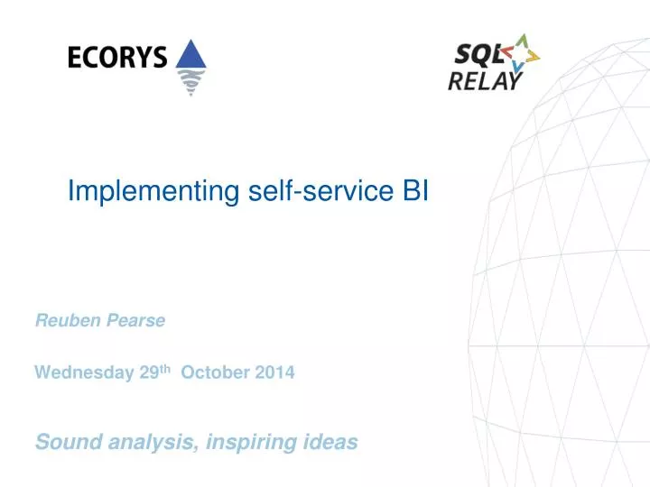 implementing self service bi