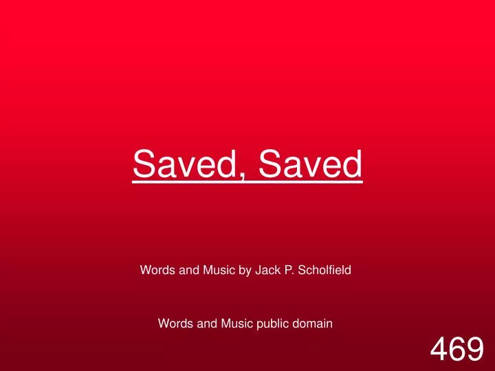saved saved