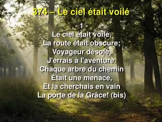 374 le ciel tait voil