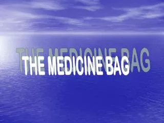 THE MEDICINE BAG