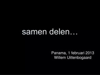 samen delen