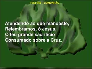 hino 342 comunh o