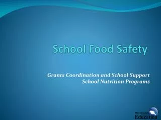 School Food Safety