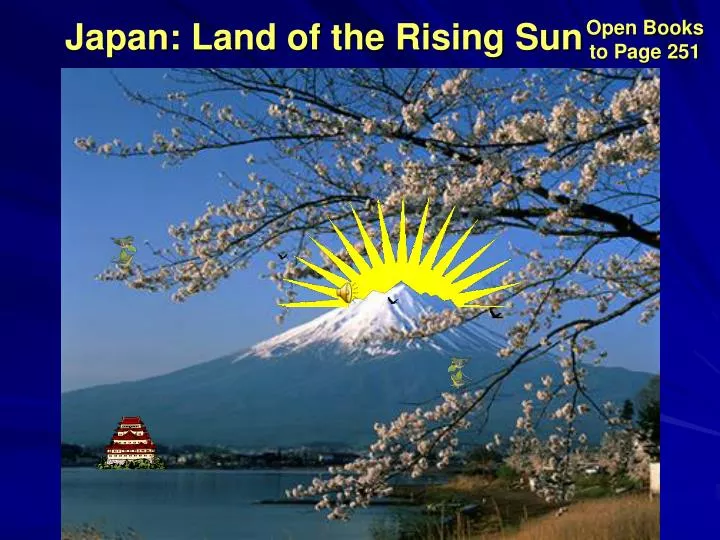 japan land of the rising sun