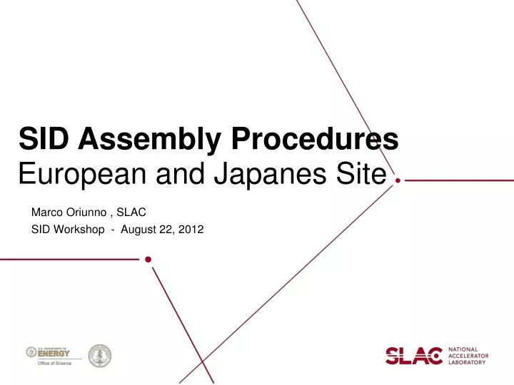 sid assembly procedures