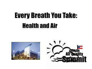 GEORGIA Air Quality Summit
