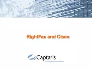 RightFax and Cisco