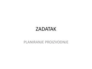 zadatak