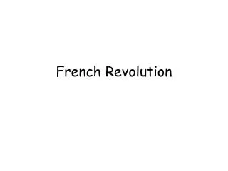 French Revolution