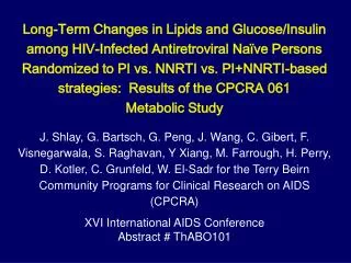 XVI International AIDS Conference Abstract # ThABO101