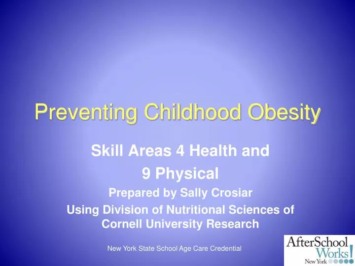 preventing childhood obesity