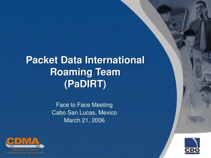 packet data international roaming team padirt