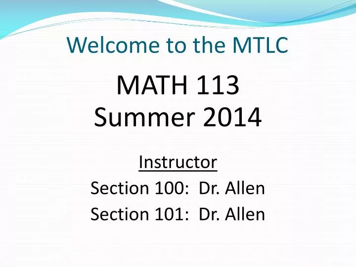 welcome to the mtlc