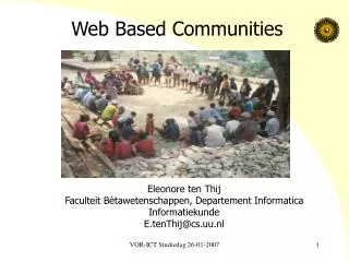 web based communities