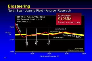 Biosteering North Sea - Joanne Field - Andrew Reservoir