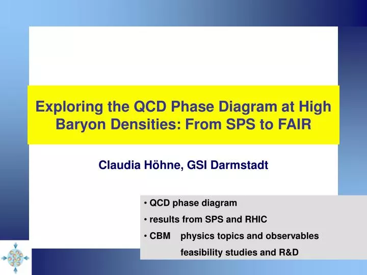 exploring the qcd phase diagram at high baryon densities from sps to fair