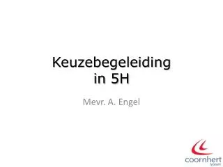 keuzebegeleiding in 5 h