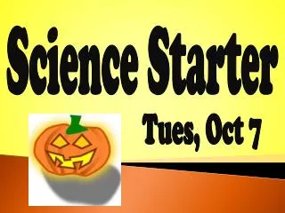 Science Starter