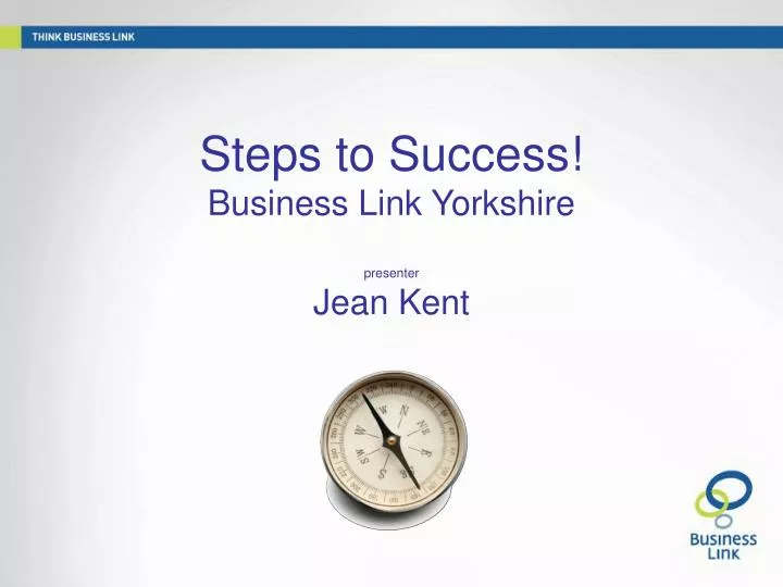 steps to success business link yorkshire presenter jean kent