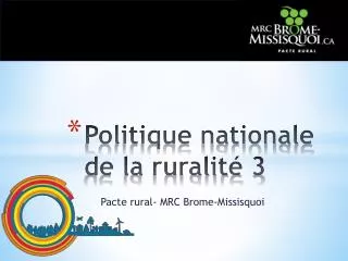 Politique nationale de la ruralité 3