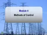 Methods of Control - slide 1