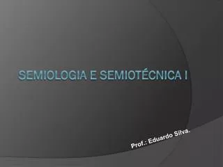 prof eduardo silva