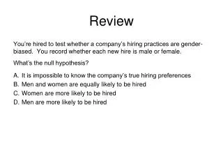 review
