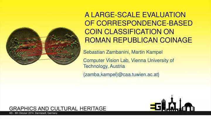 a large scale evaluation of correspondence based coin classification on roman republican coinage