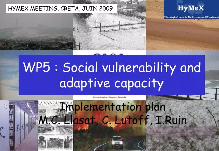 wp5 social vulnerability and adaptive capacity