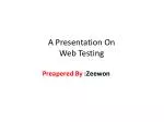 Comprehensive Web App Testing Process: Ensuring Performance, Security, and Usability - slide 1