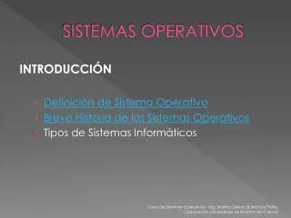 sistemas operativos