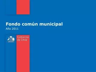 fondo com n municipal