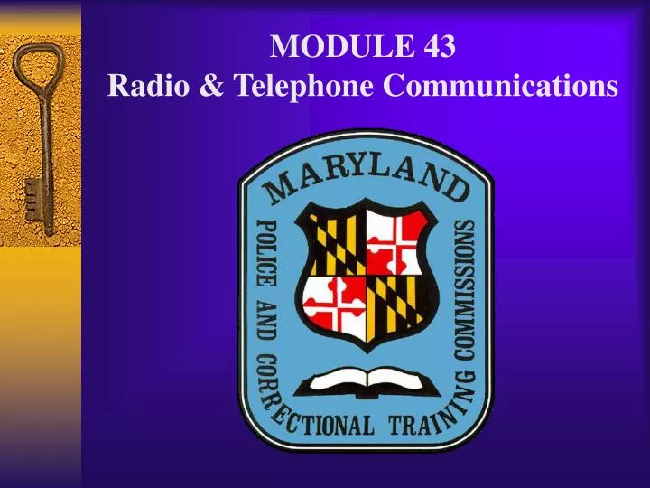 module 43 radio telephone communications