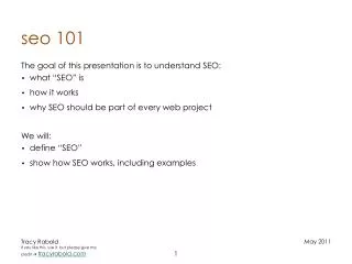 seo 101