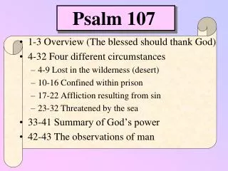 Psalm 107